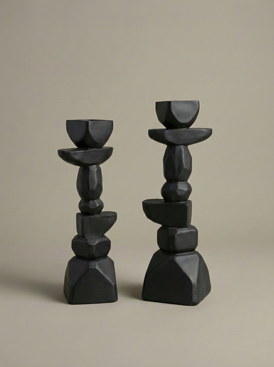 MATTE GEOMETRIC CANDLE HOLDER